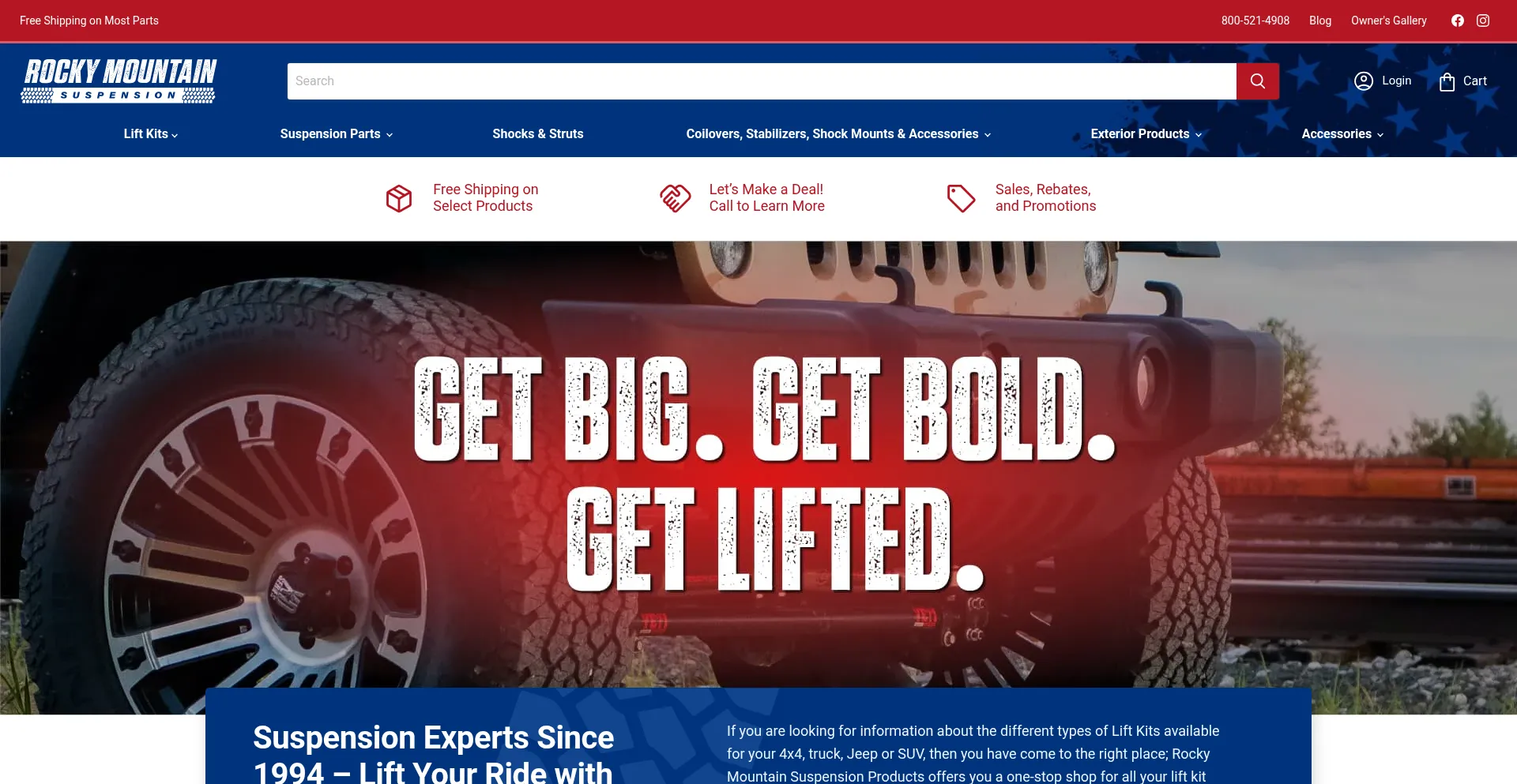 Website screenshot of Rockymountainsusp.com