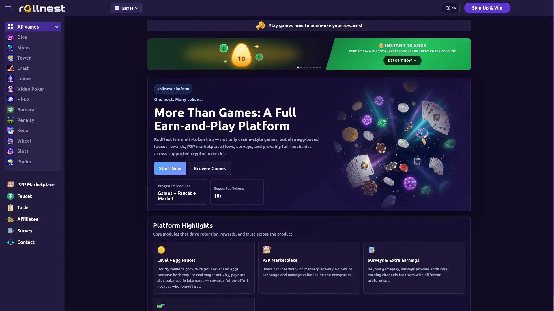 Rollnest.io