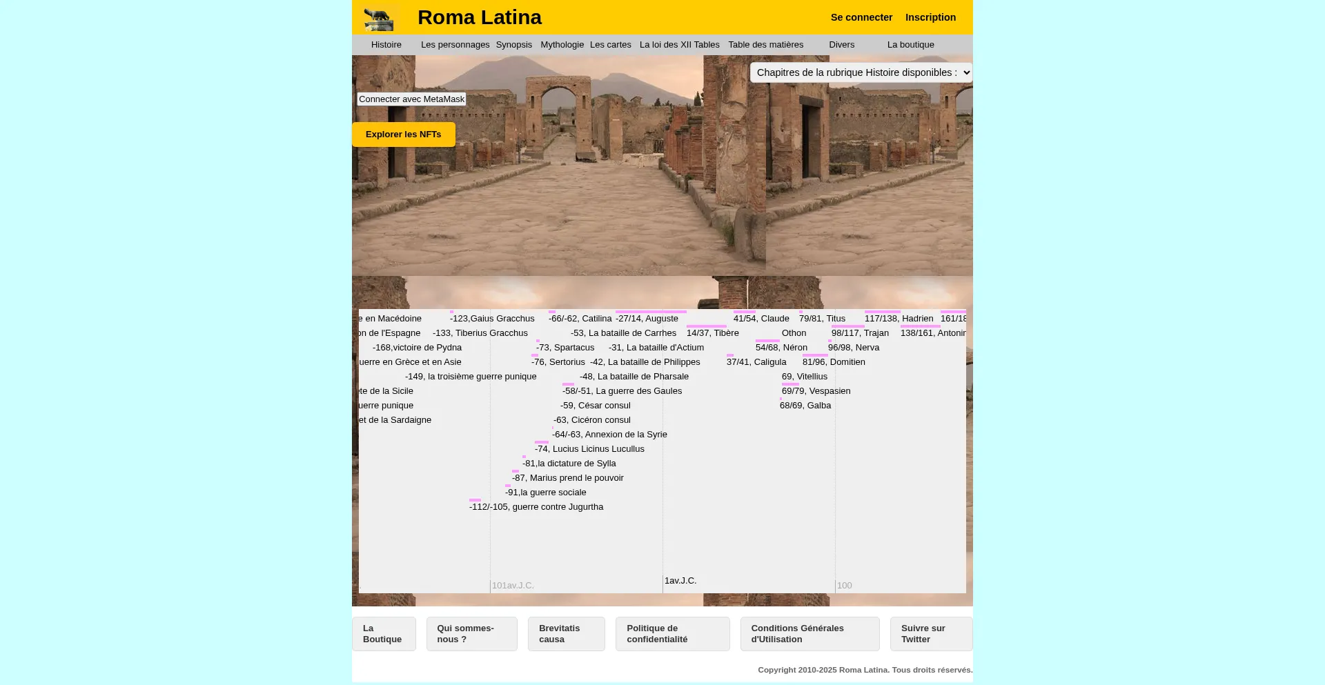Roma-latina.com Screenshot