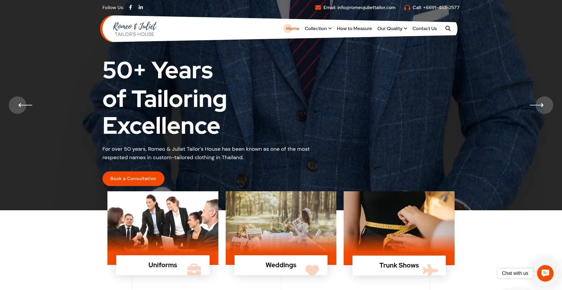 ¿És Seguro y Confiable Romeojuliettailor.com?