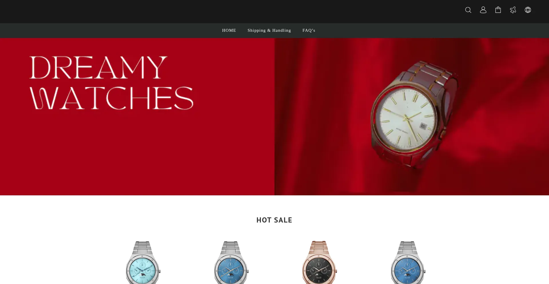 Website screenshot of Romimen.com