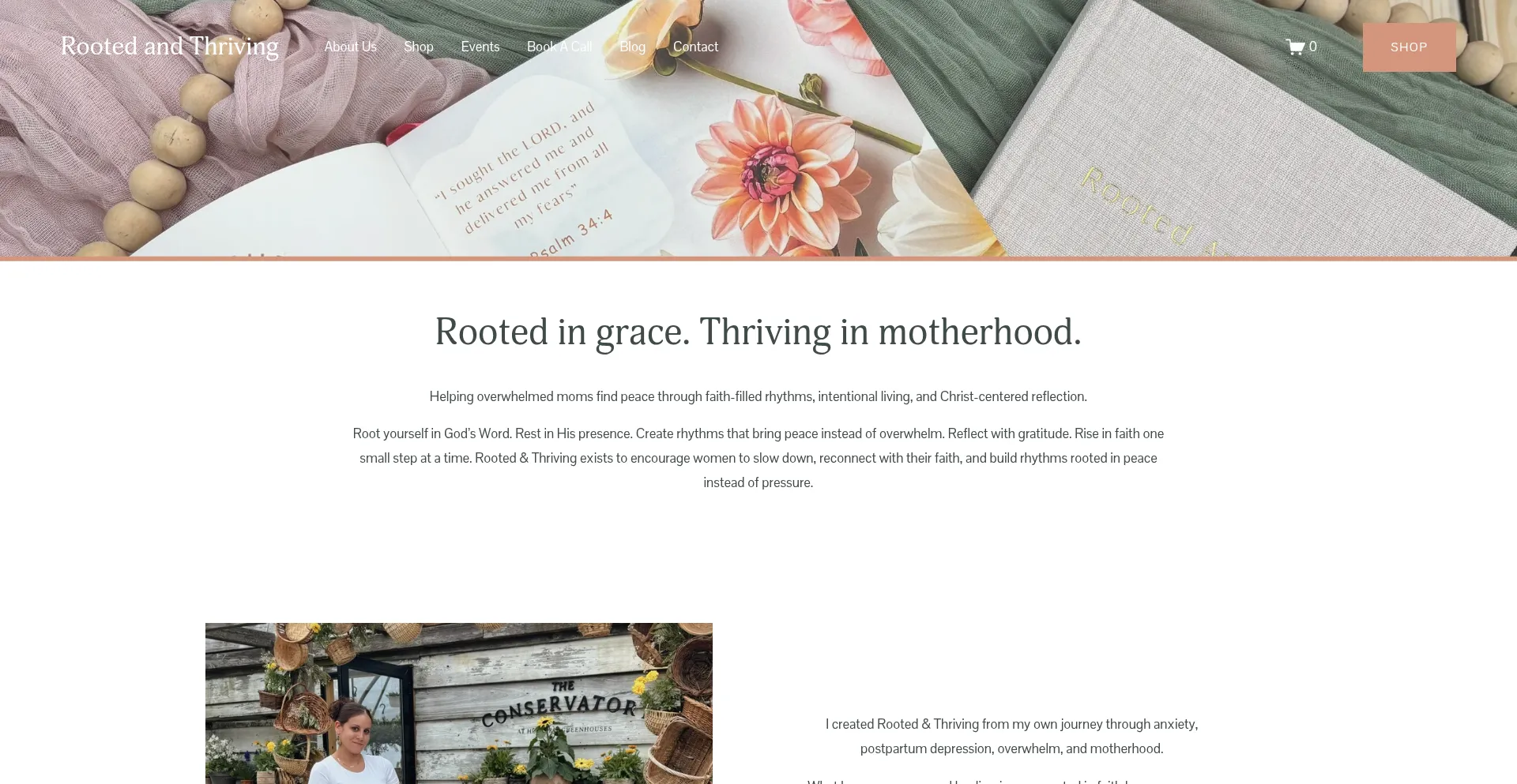 Rootedandthrivingmama.com
