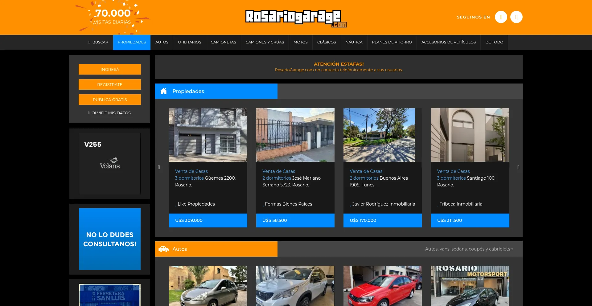 ¿És Seguro y Confiable Rosariogarage.com?