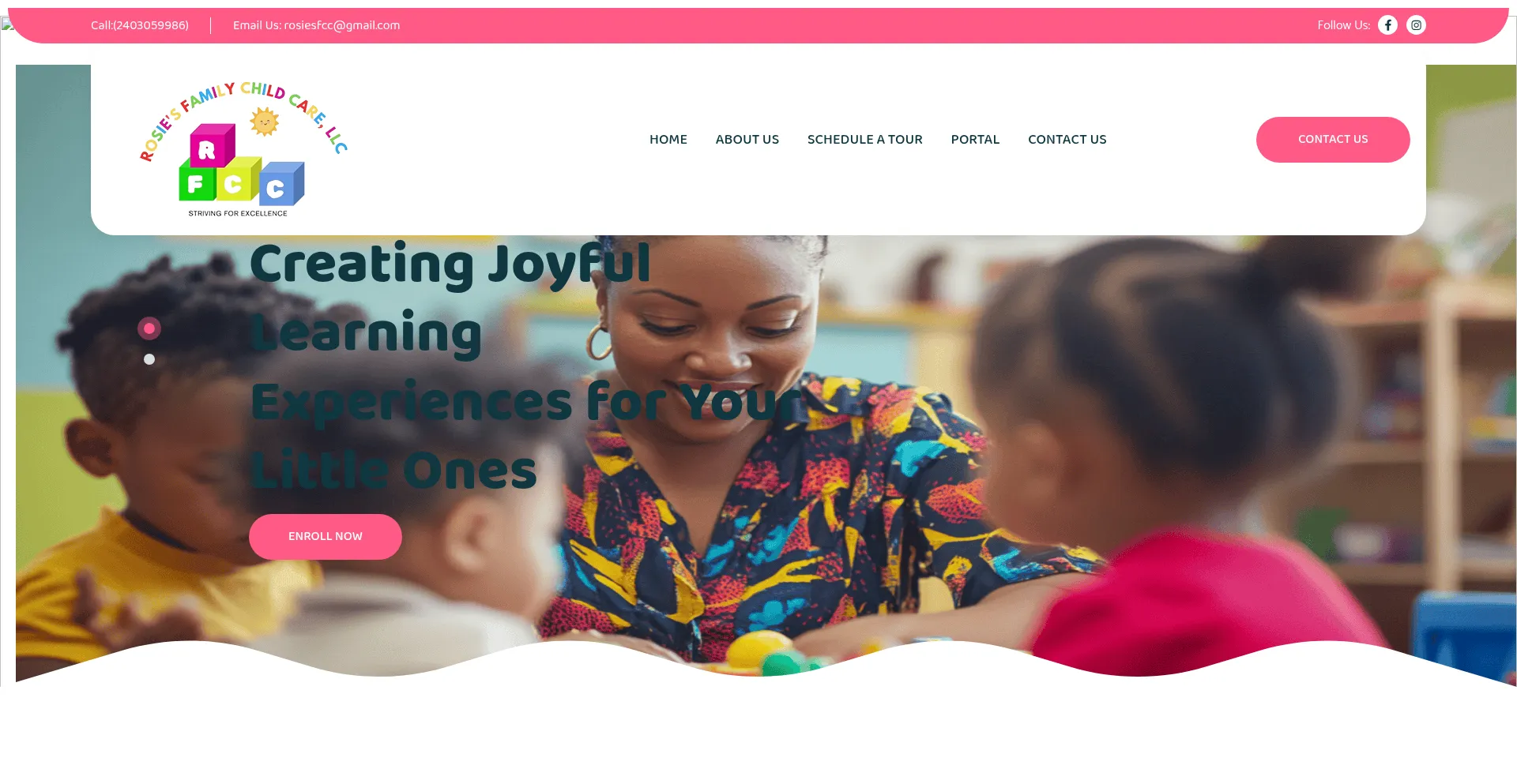 Rosiesfccllc.com Screenshot