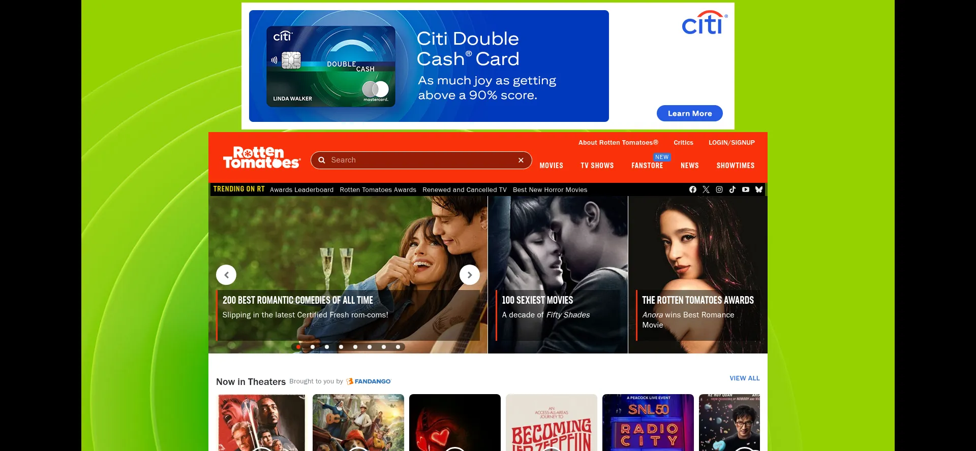 ¿És Seguro y Confiable Rottentomatoes.com?