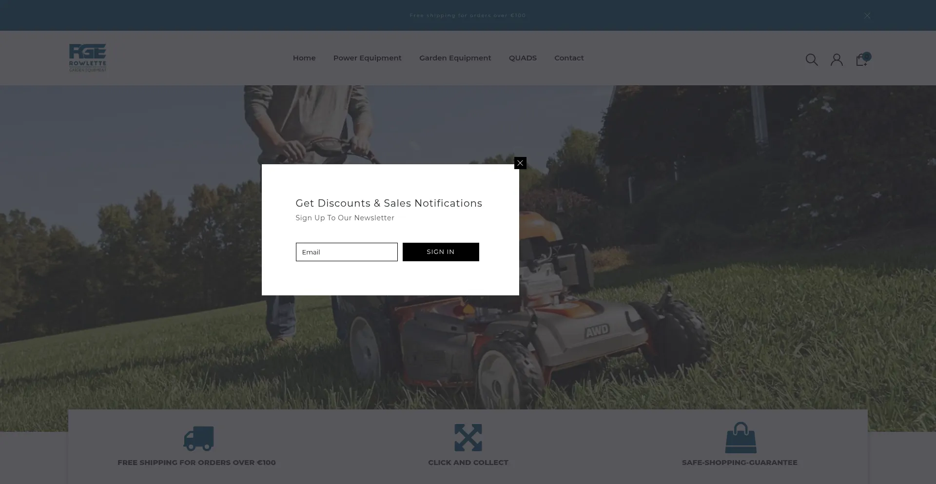Rowlettegardenequipment.ie