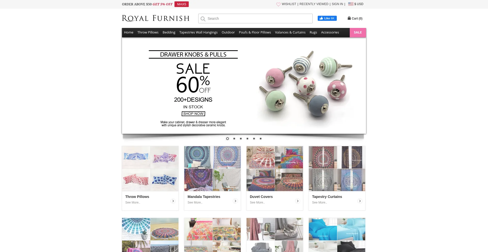 ¿És Seguro y Confiable Royalfurnish.com?