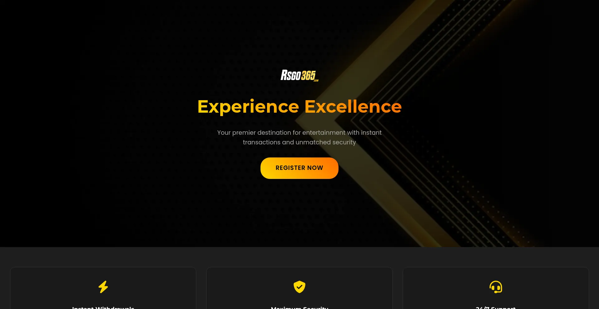 Website screenshot of Rsgo.store