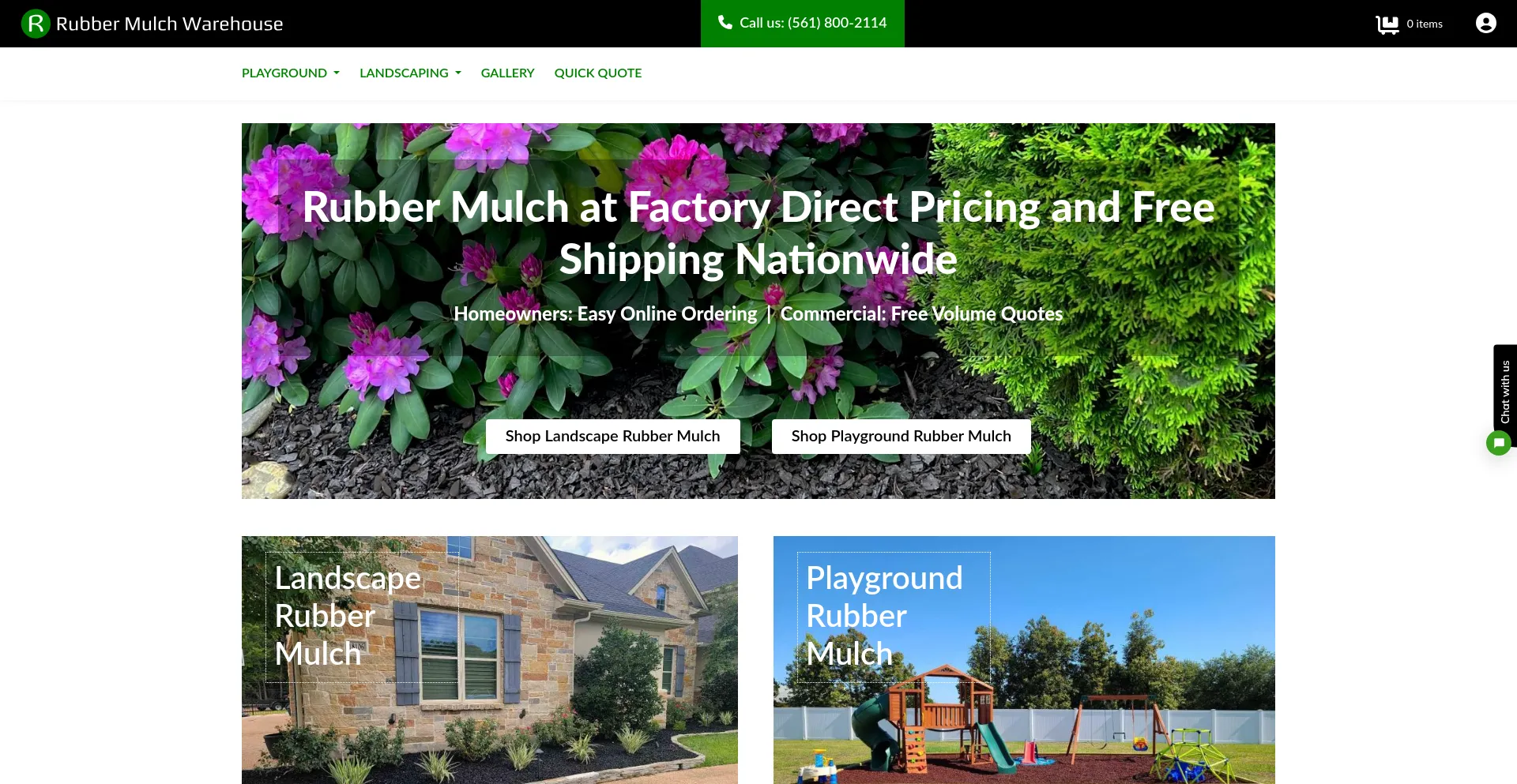 ¿És Seguro y Confiable Rubbermulchwarehouse.com?