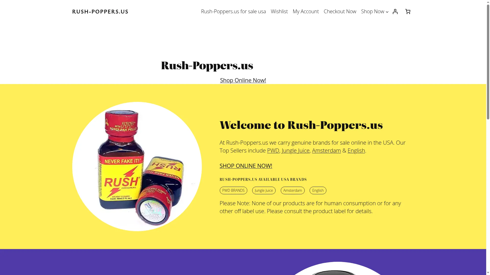 Rush-poppers.us