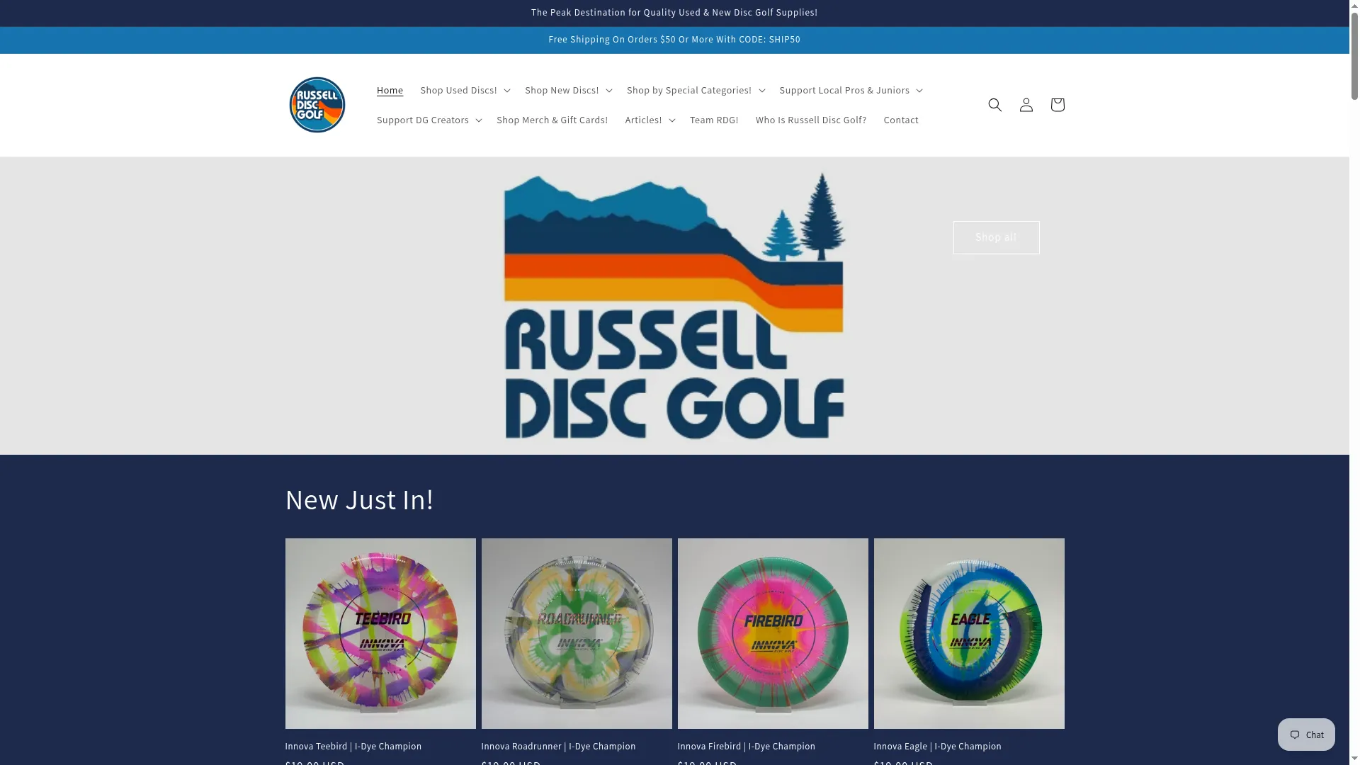 Russelldiscgolf.com