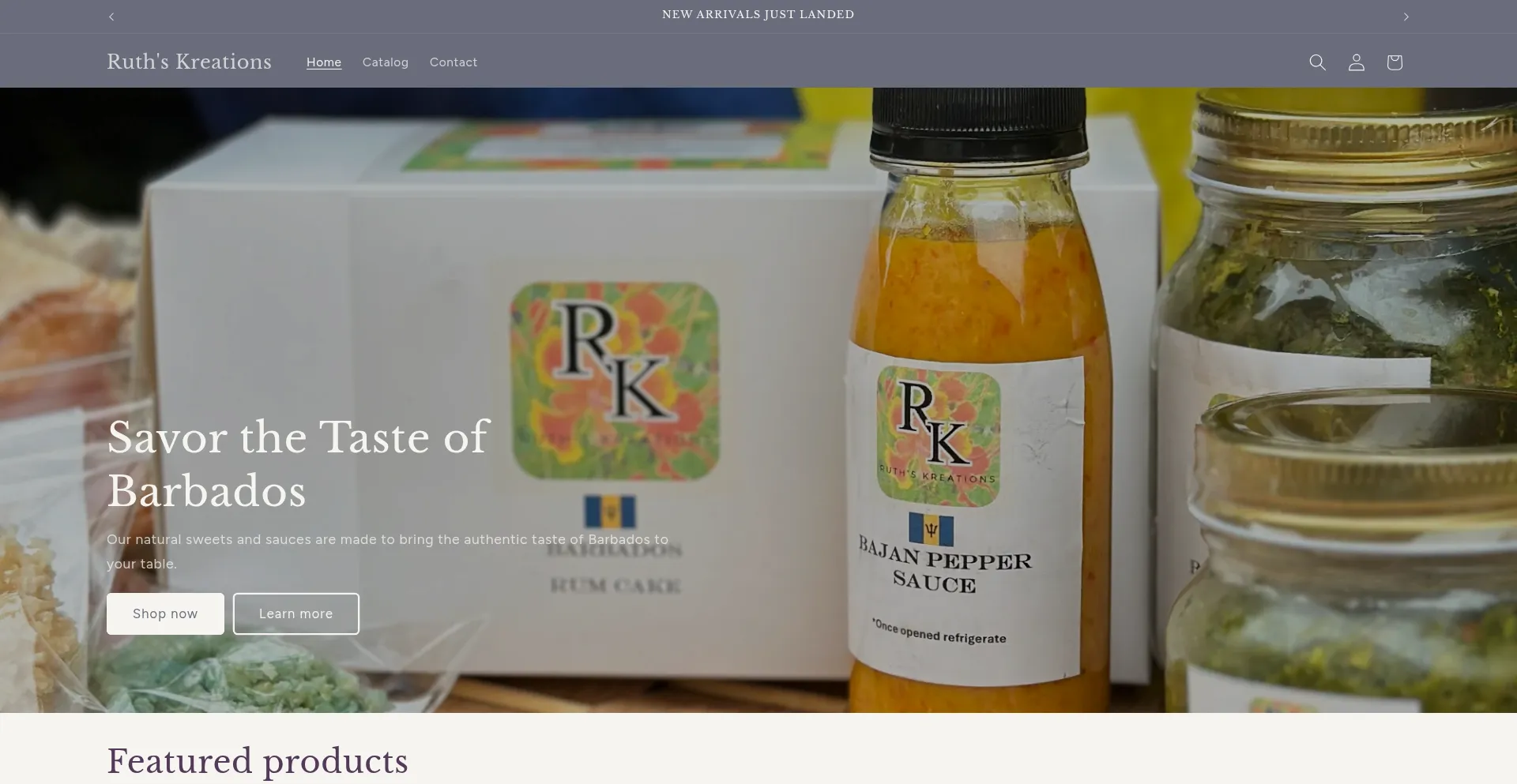 Ruthskreations.com Screenshot