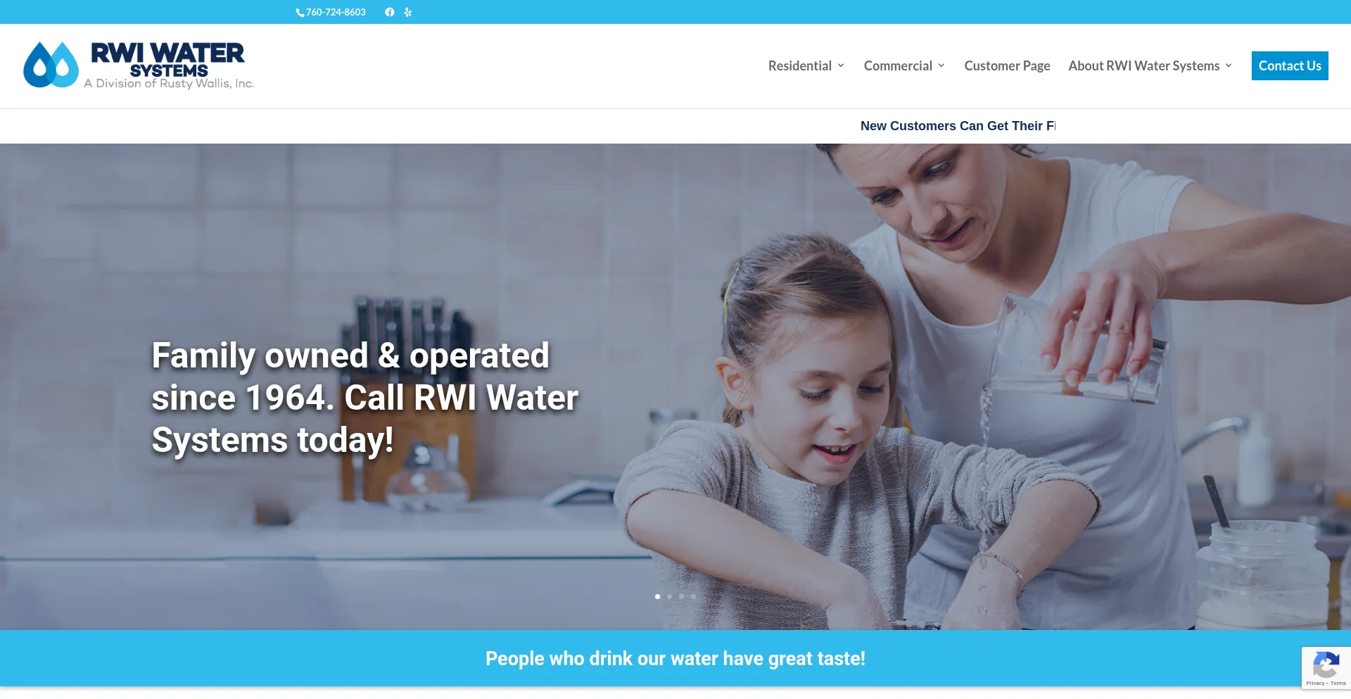 ¿És Seguro y Confiable Rwiwatersystems.com?