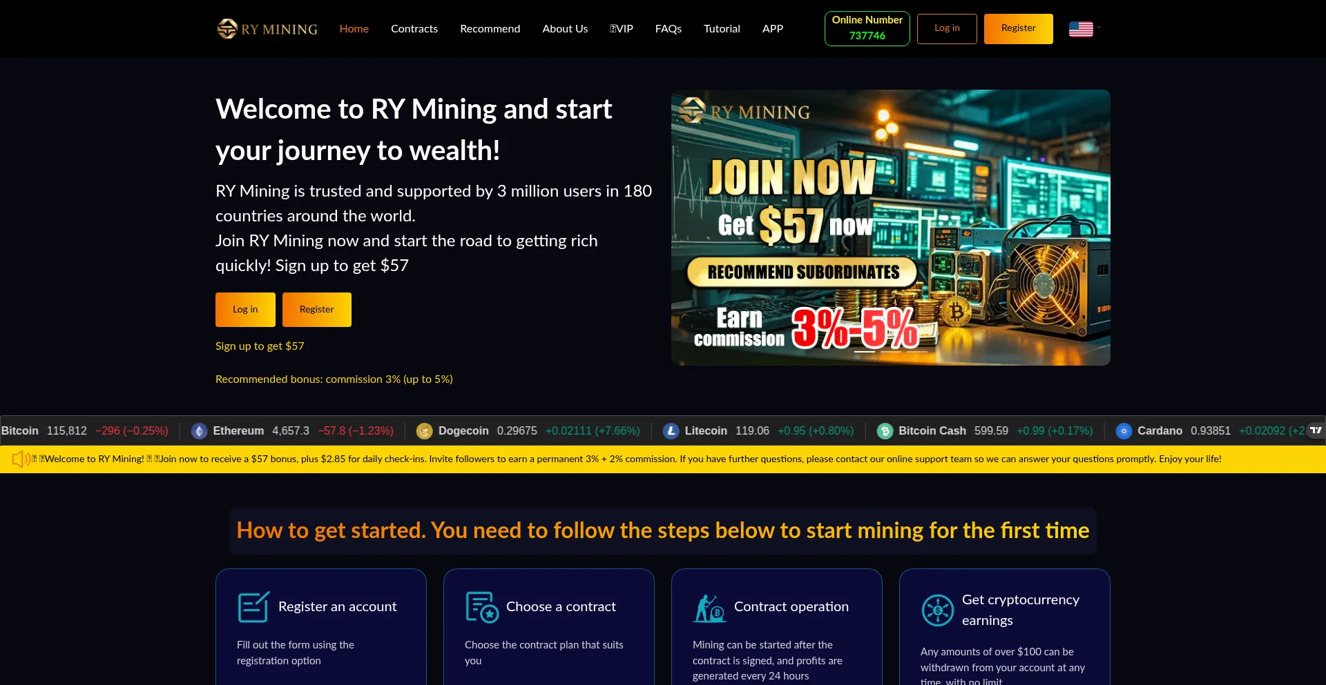 ¿És Seguro y Confiable Rymining.com?