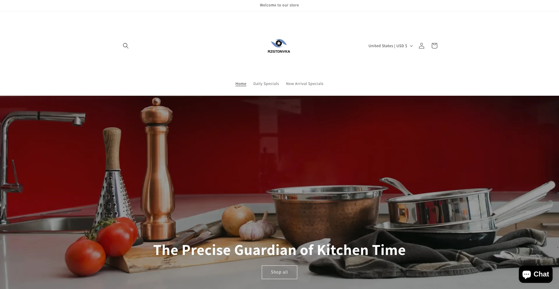 Website screenshot of Rzgtdnvka.com