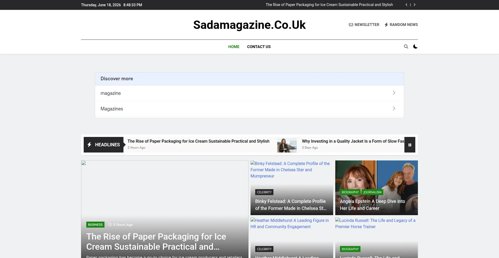 Sadamagazine.co.uk