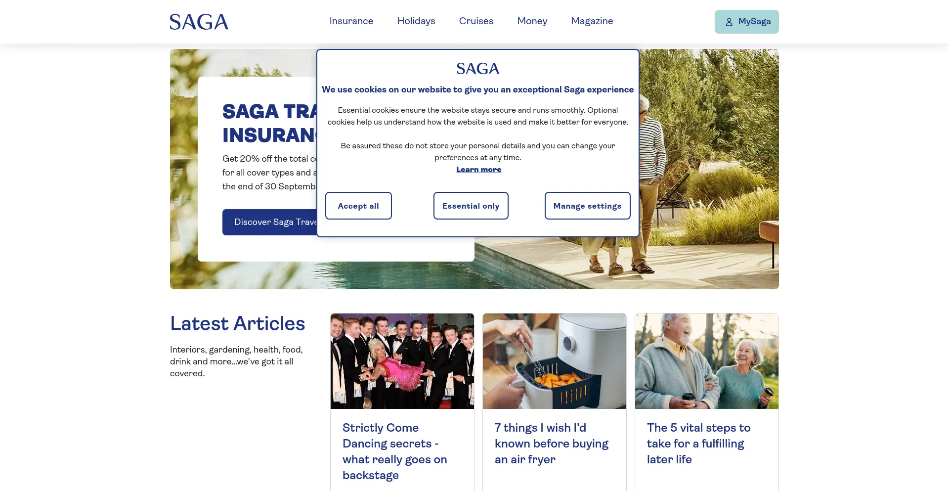 ¿És Seguro y Confiable Saga.co.uk?