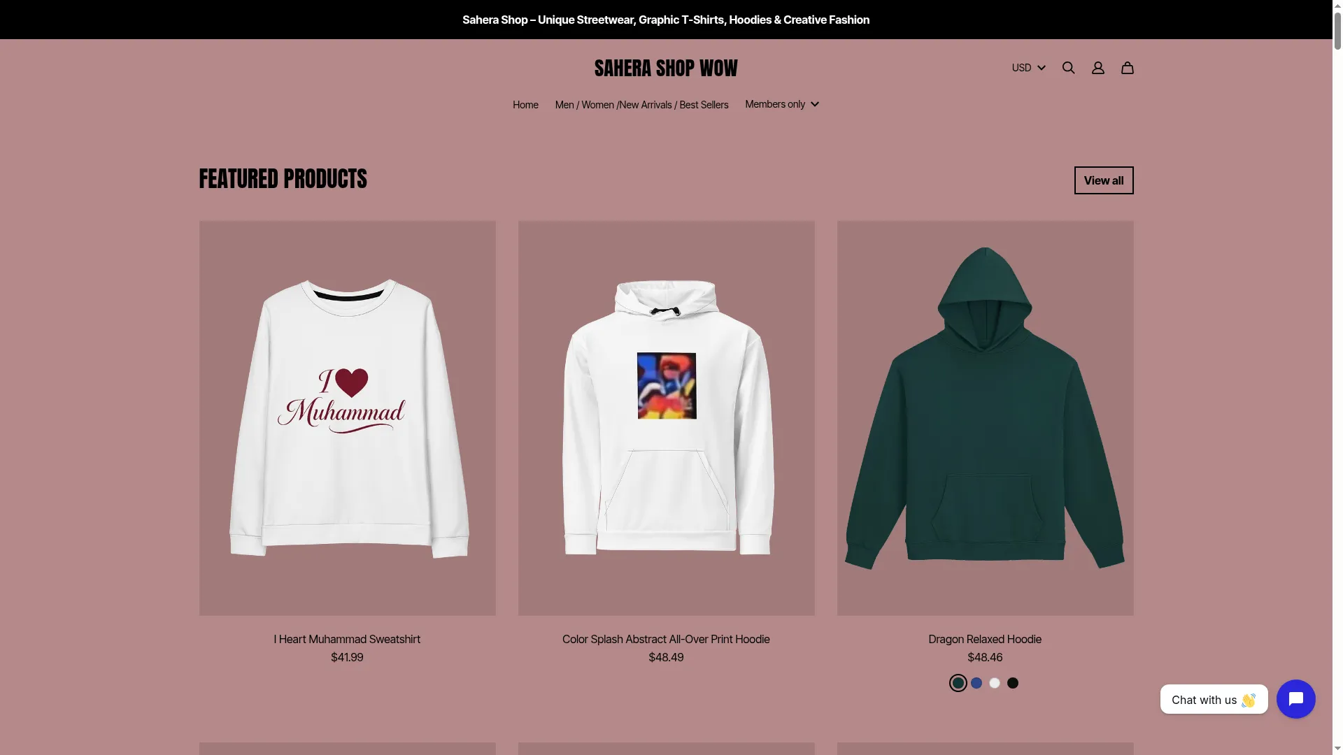 Sahera-shop.fourthwall.com
