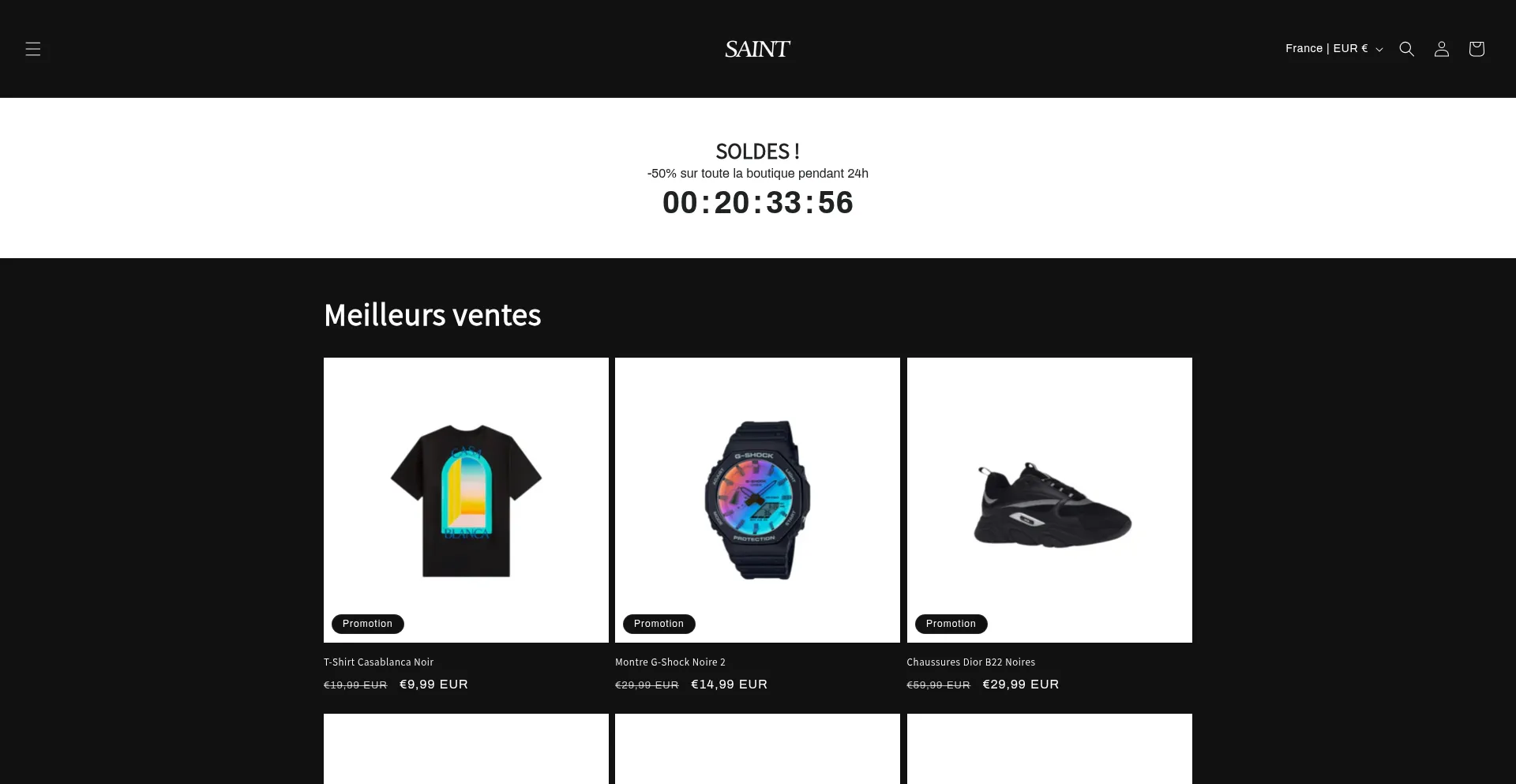¿És Seguro y Confiable Saint-shop.fr?