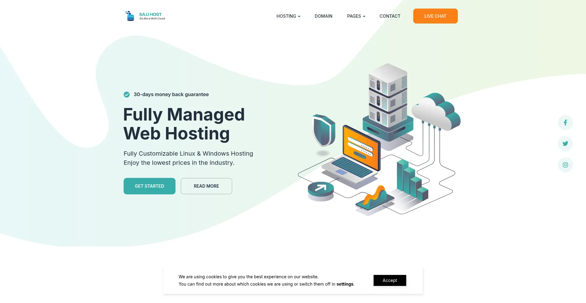 ¿És Seguro y Confiable Sajjhost.com?