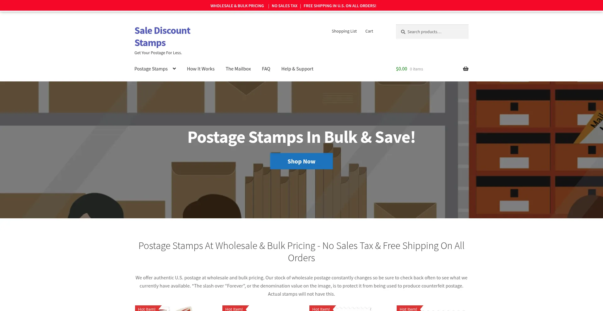 Salediscountstamps.com