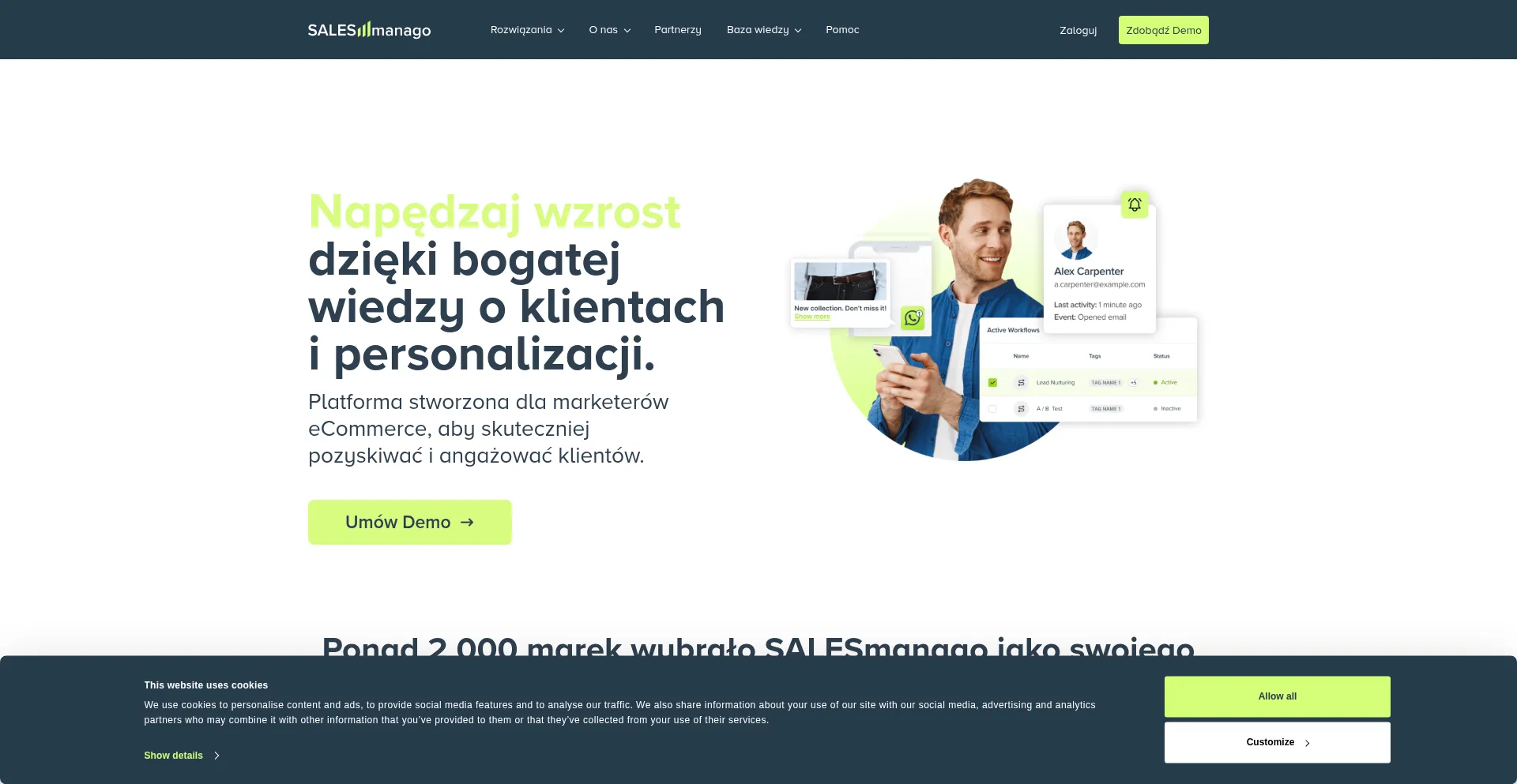 ¿És Seguro y Confiable Salesmanago.pl?