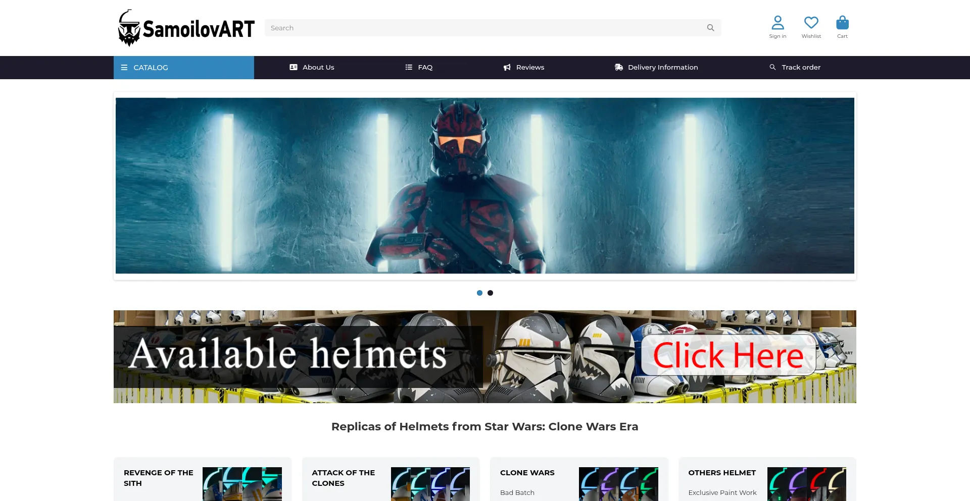 Samoilovart.com Screenshot