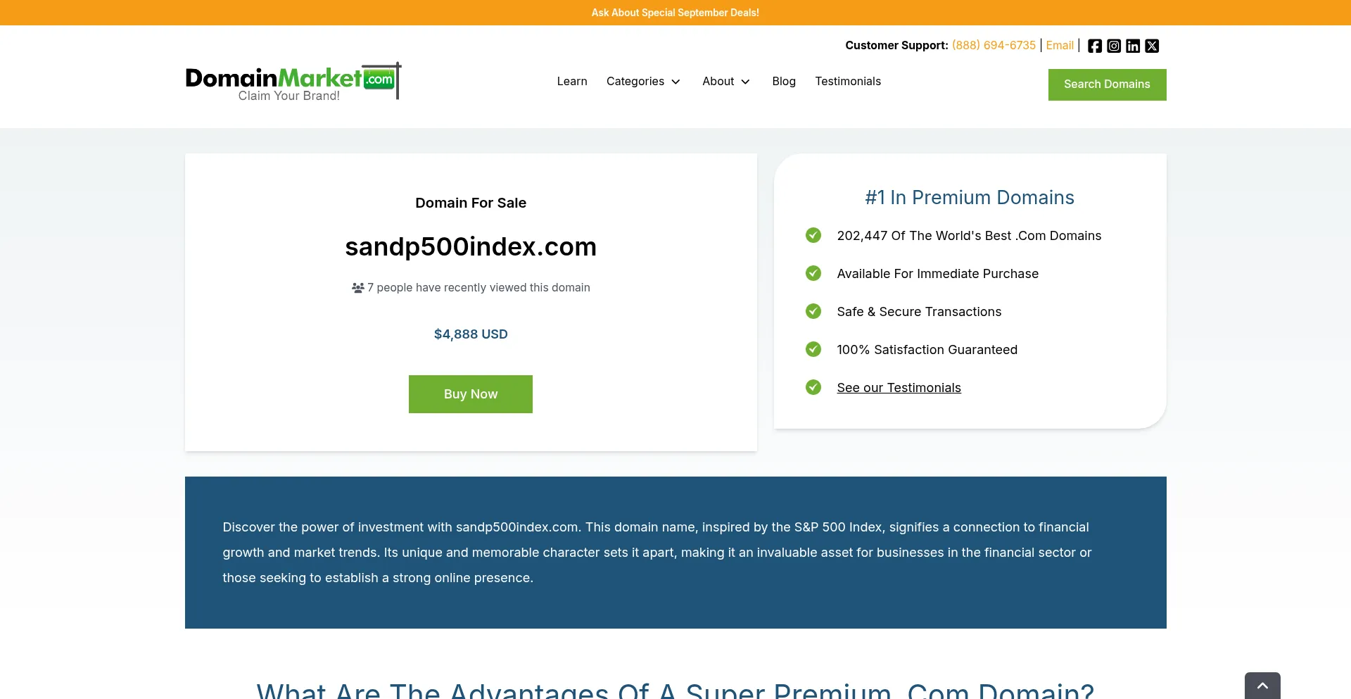 ¿És Seguro y Confiable Sandp500index.com?