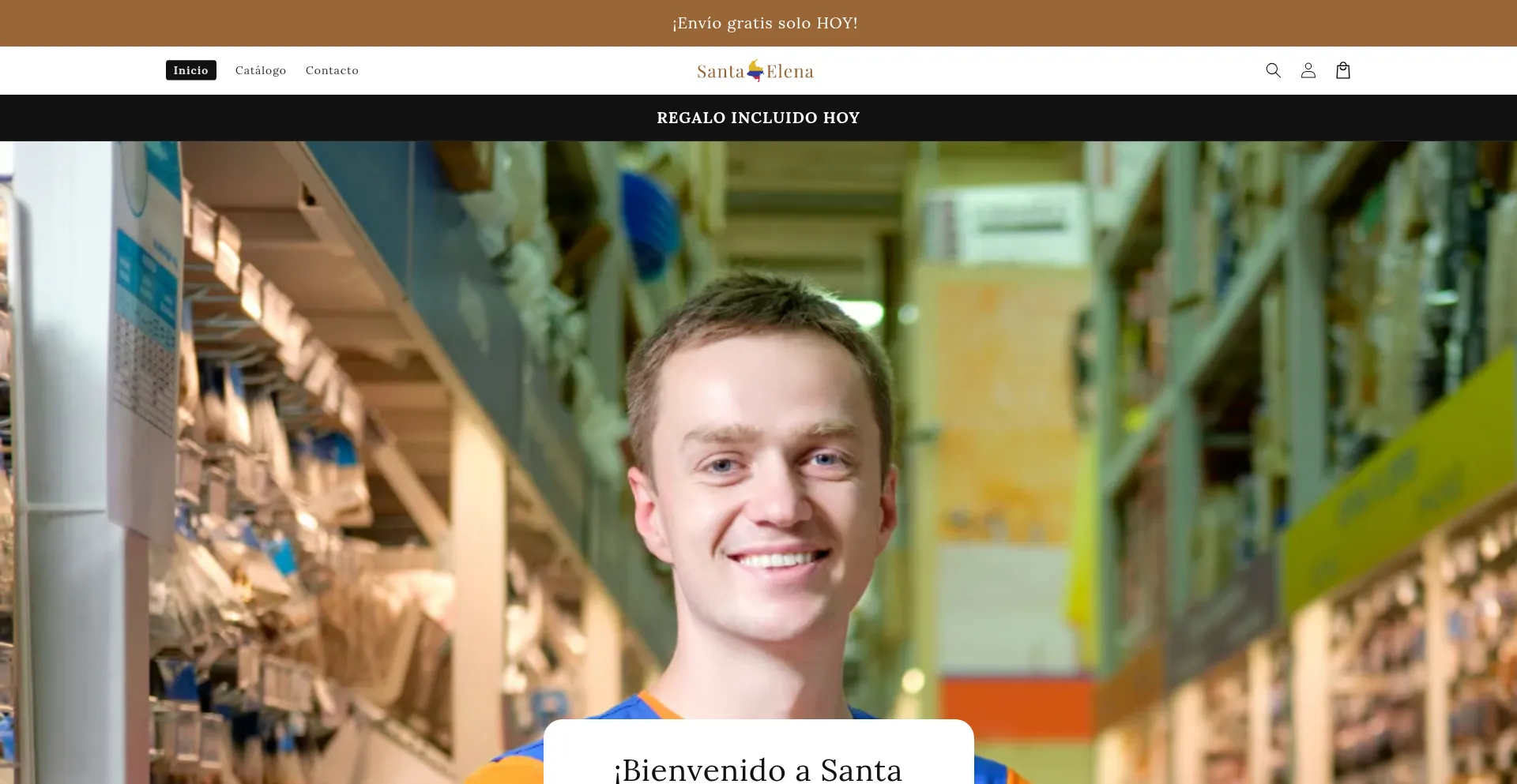 ¿És Seguro y Confiable Santaelenashop.com?