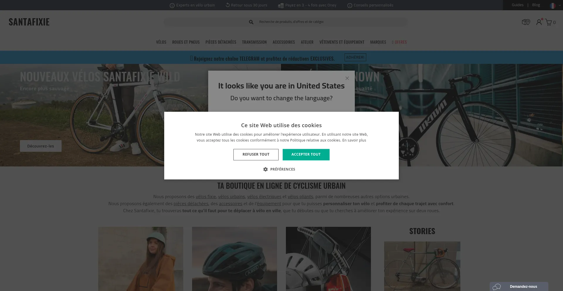 ¿És Seguro y Confiable Santafixie.fr?