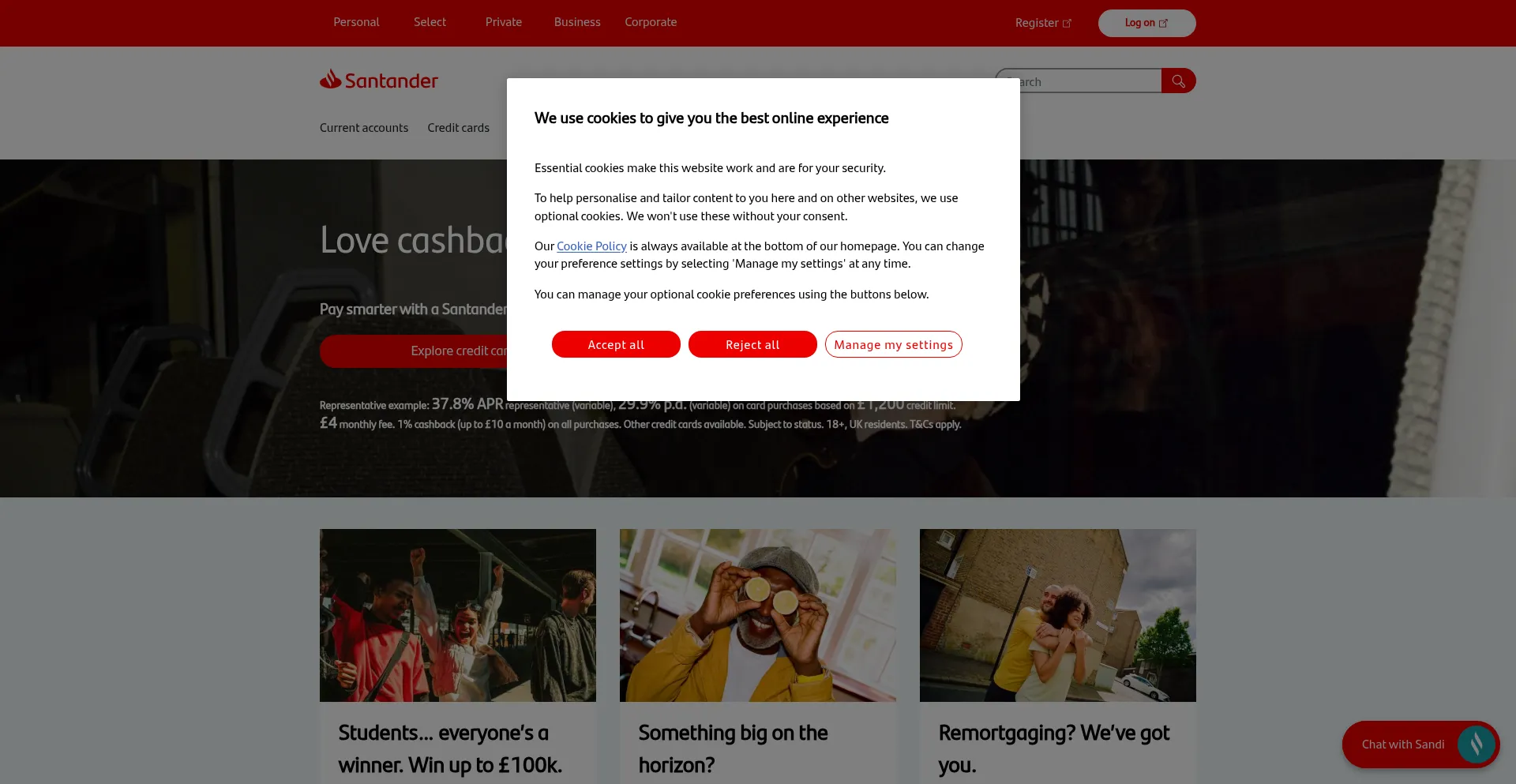 ¿És Seguro y Confiable Santander.co.uk?
