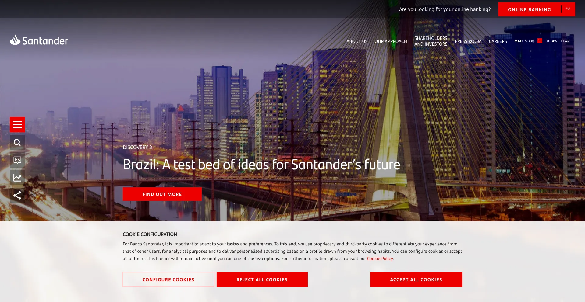 ¿És Seguro y Confiable Santander.com?