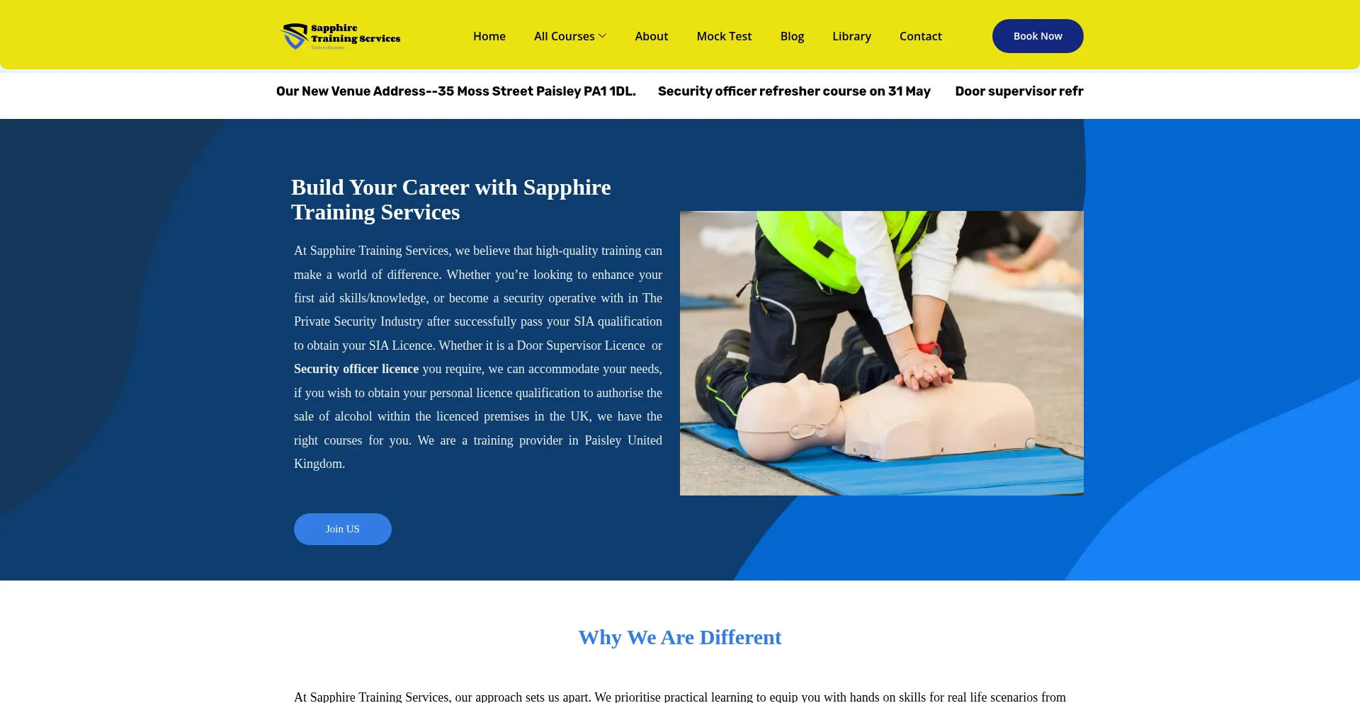 Sapphiretrainingservices.co.uk