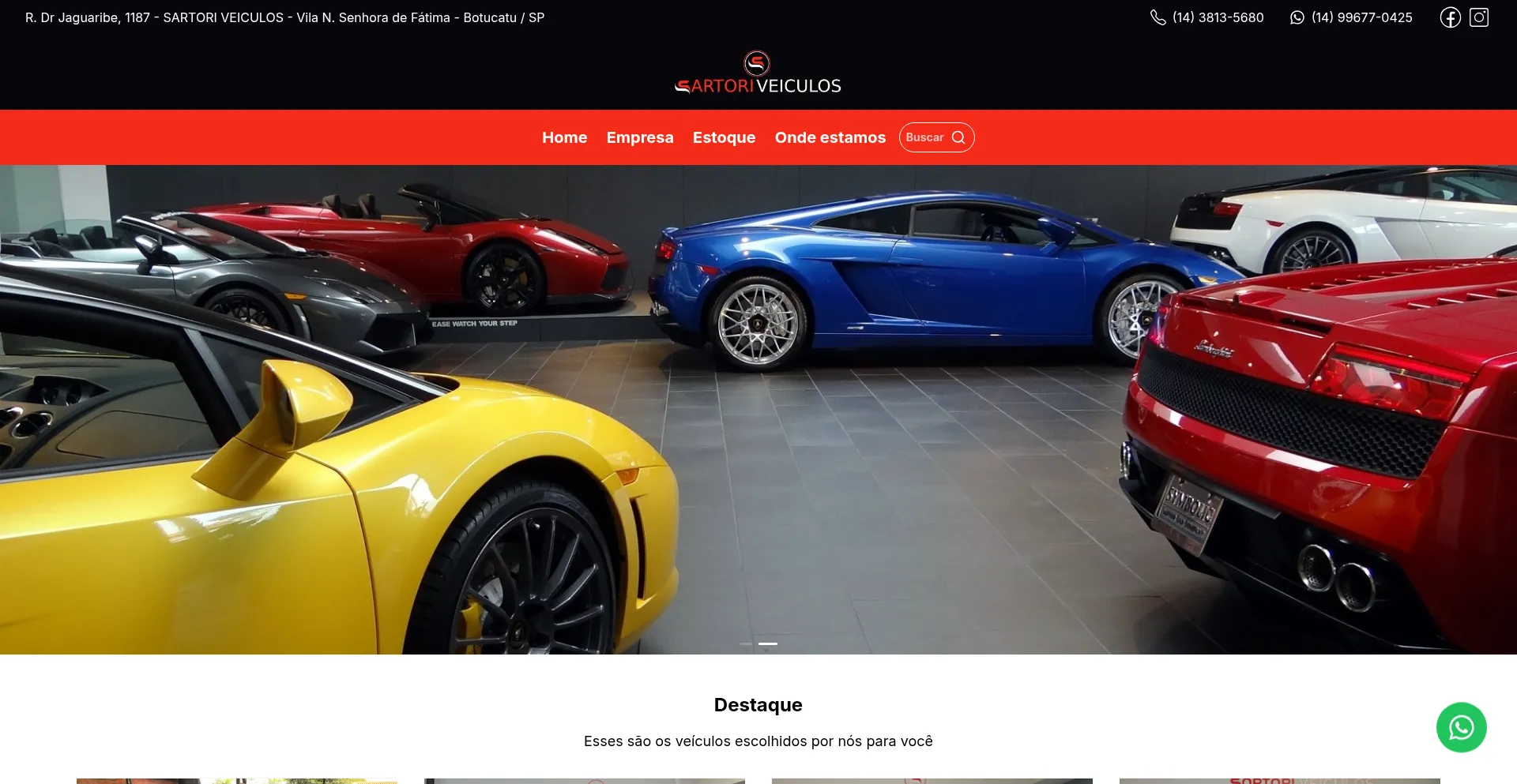 Sartoriveiculos.com.br