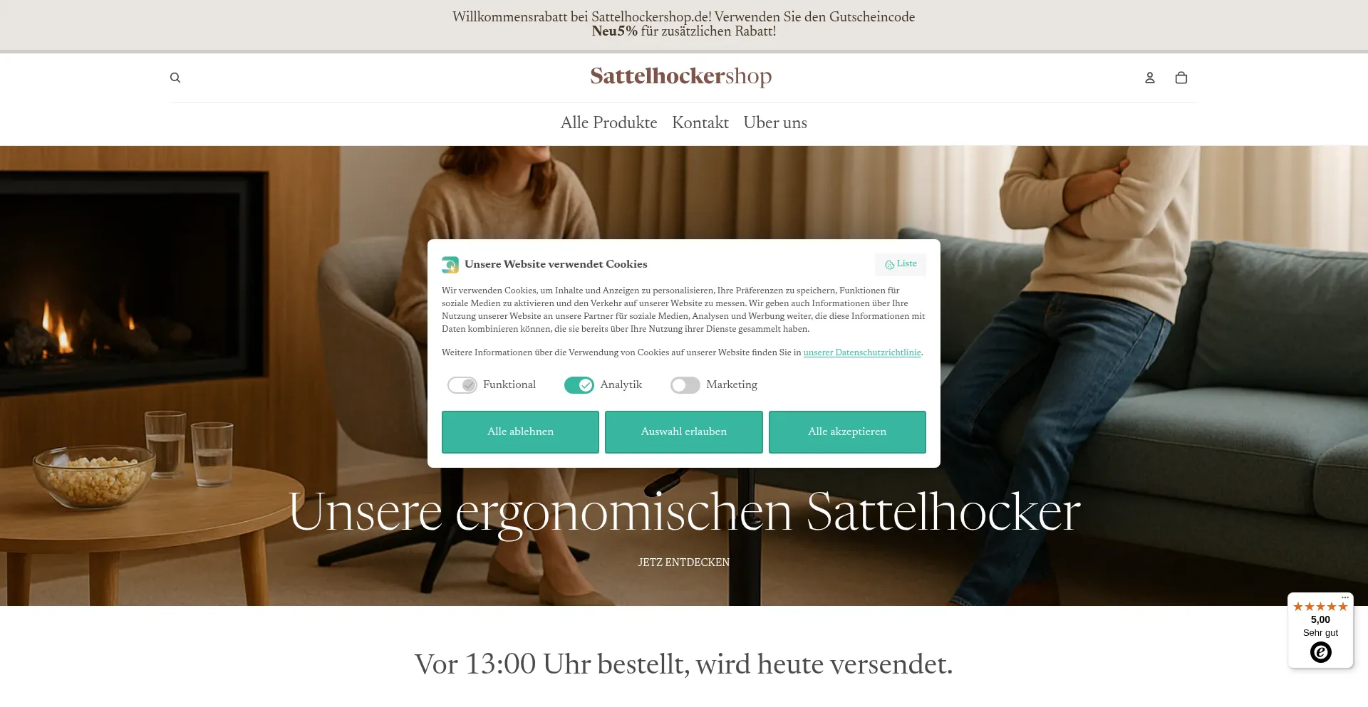 ¿És Seguro y Confiable Sattelhockershop.de?