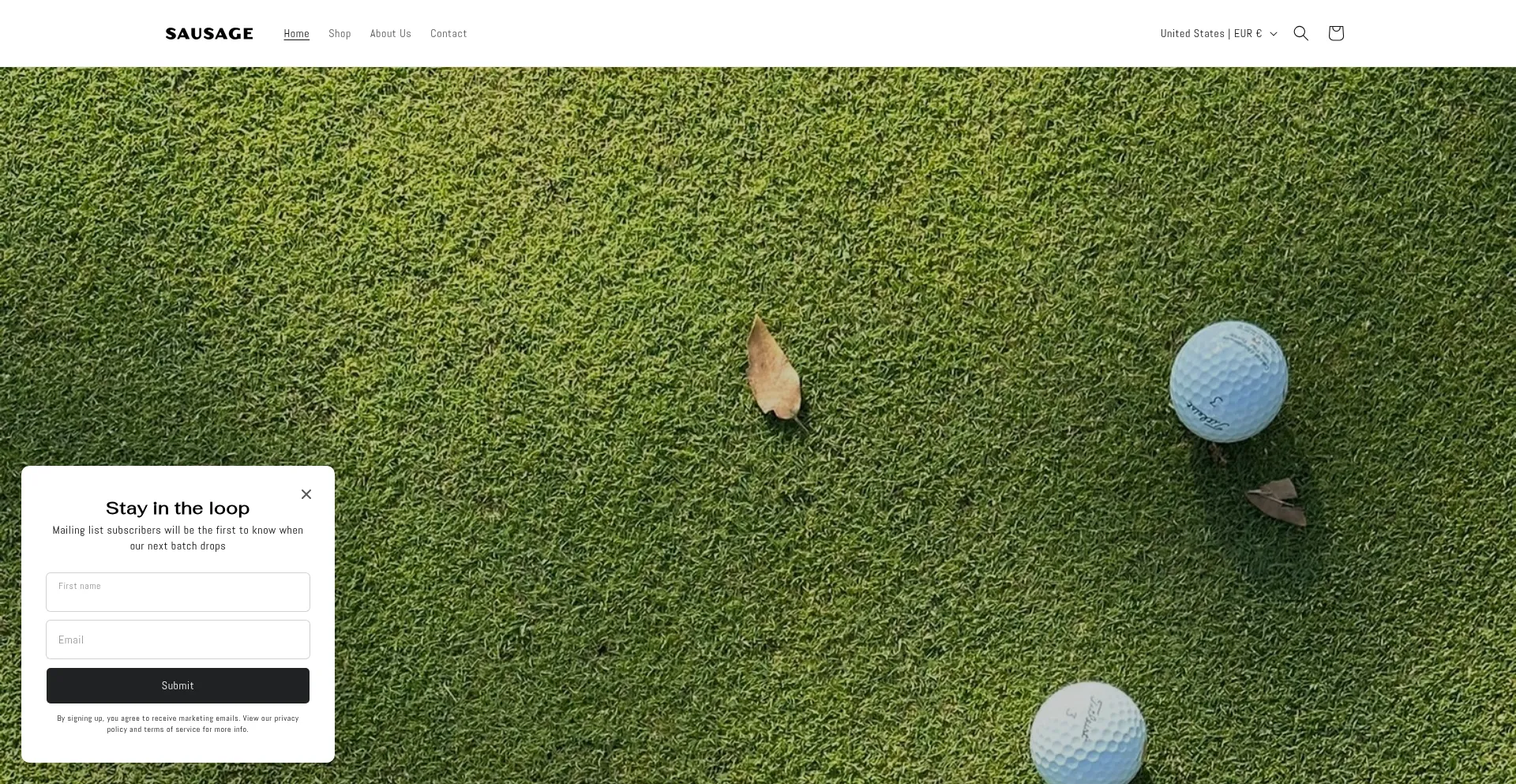 Sausagegolf.com Screenshot