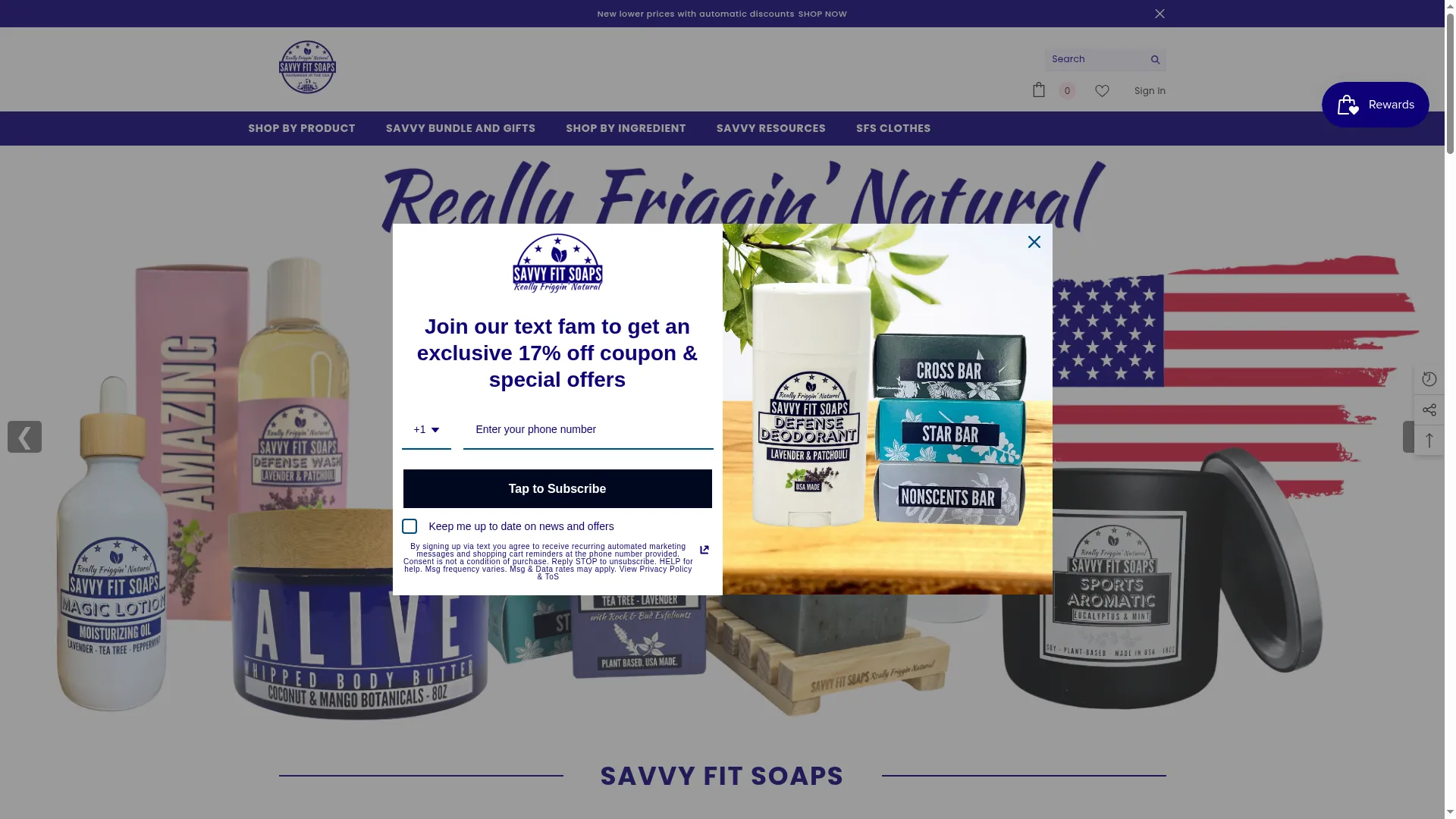 Savvyfitsoaps.com