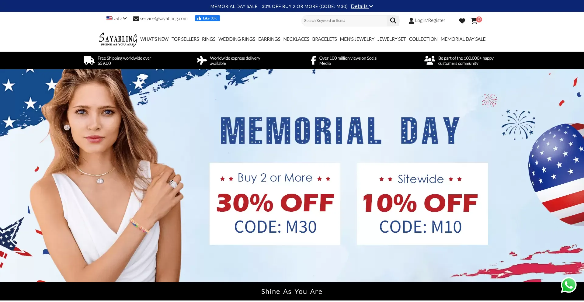 Sayabling.com Screenshot