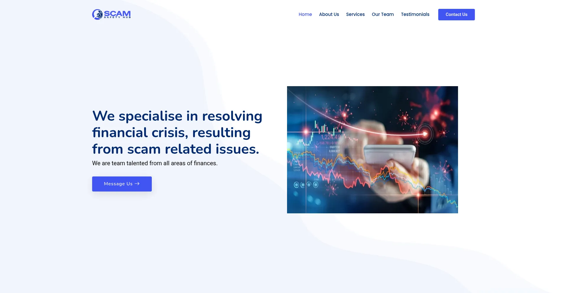 ¿És Seguro y Confiable Scamsafetyhub.com?