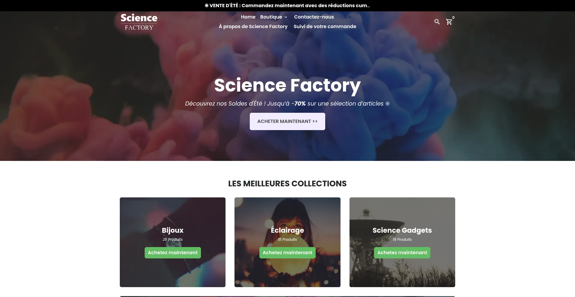 ¿És Seguro y Confiable Sciencefactory.fr?