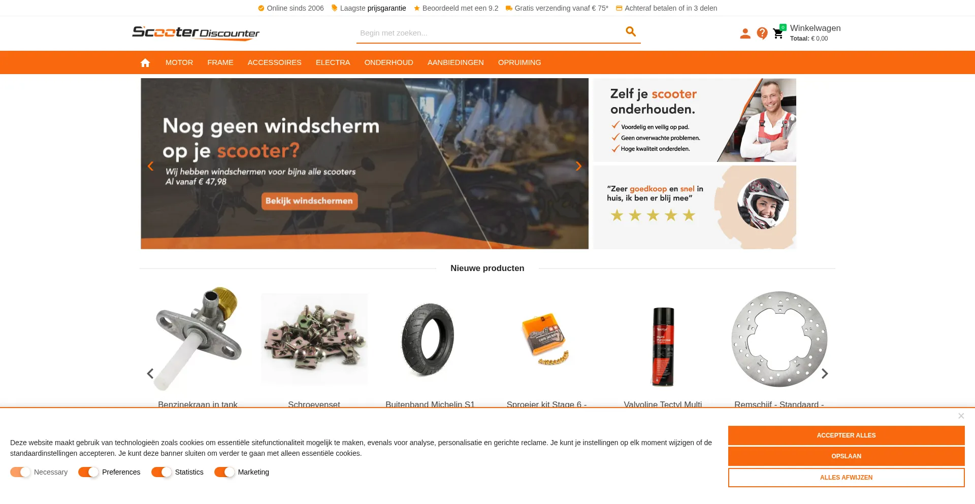 ¿És Seguro y Confiable Scooterdiscounter.nl?