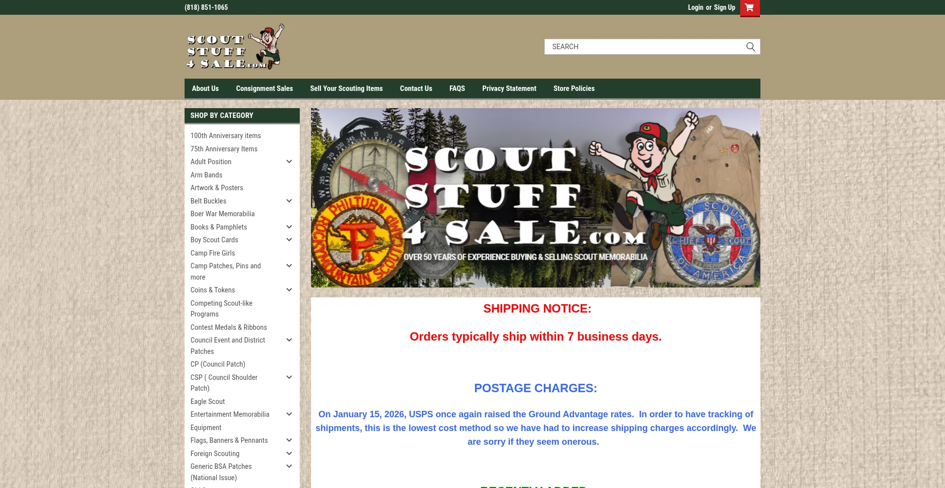 Scoutstuff4sale.com