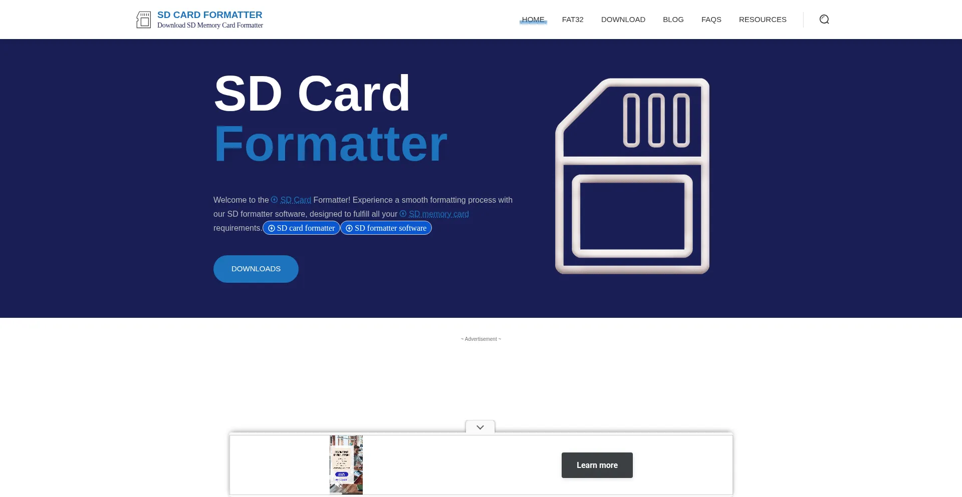 ¿És Seguro y Confiable Sdcardformatter.com?