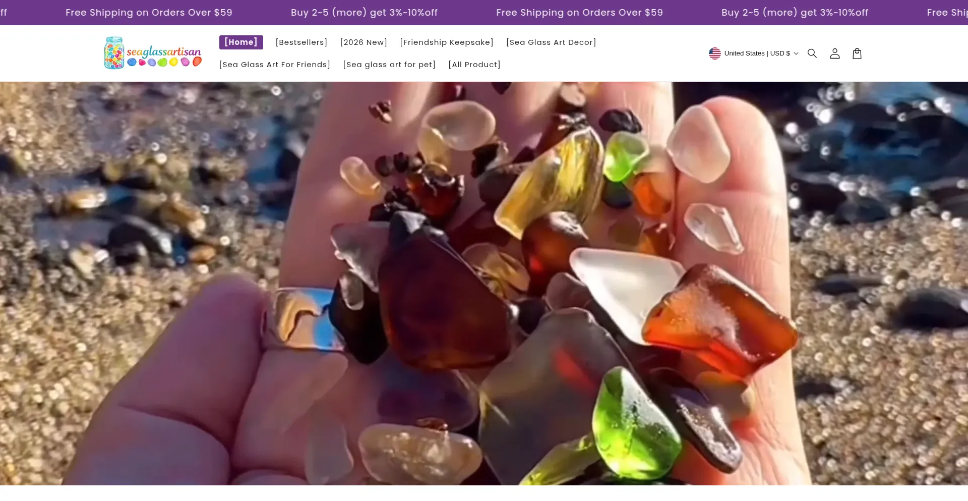 Seaglassartisan.com