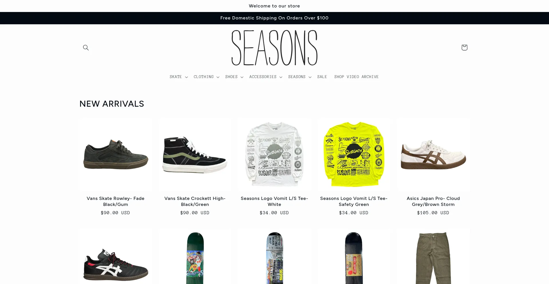 ¿És Seguro y Confiable Seasonsskateshop.com?