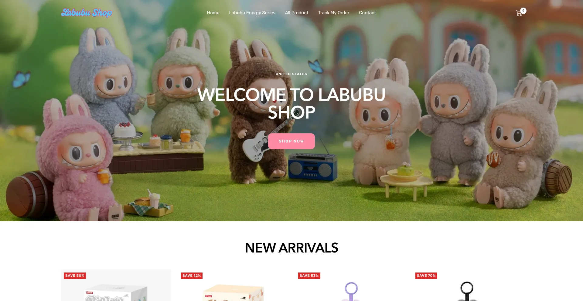 Website screenshot of Sector-shop.com