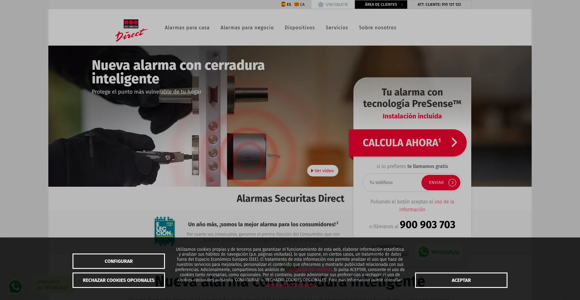 ¿És Seguro y Confiable Securitasdirect.es?