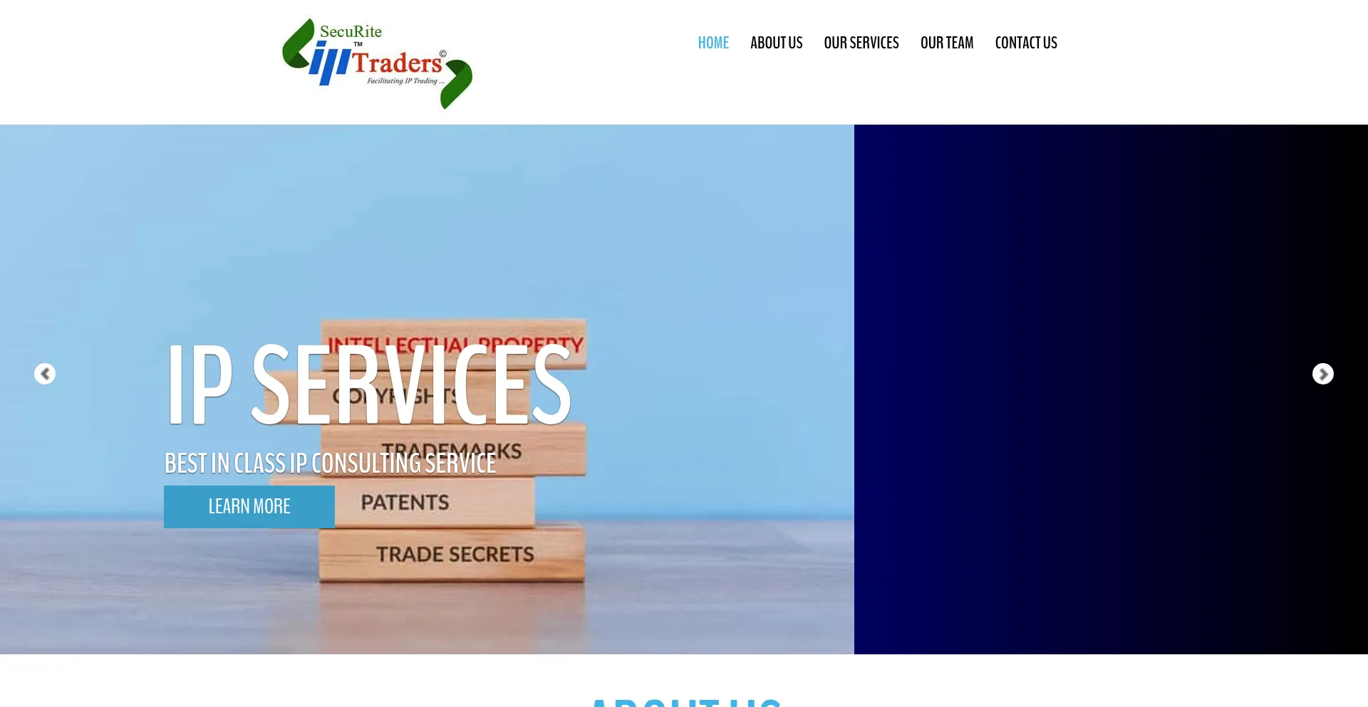 Website screenshot of Securitetraders.com