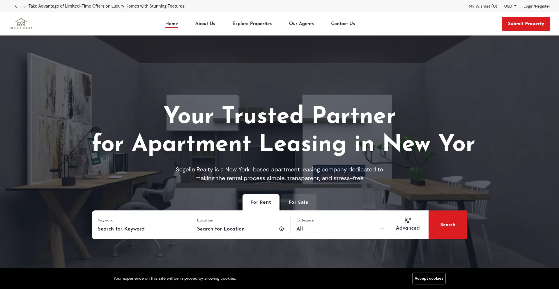 ¿És Seguro y Confiable Segelinrealty.com?