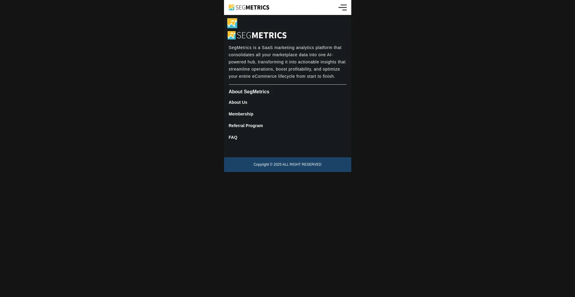 Website screenshot of Segexclusive.top